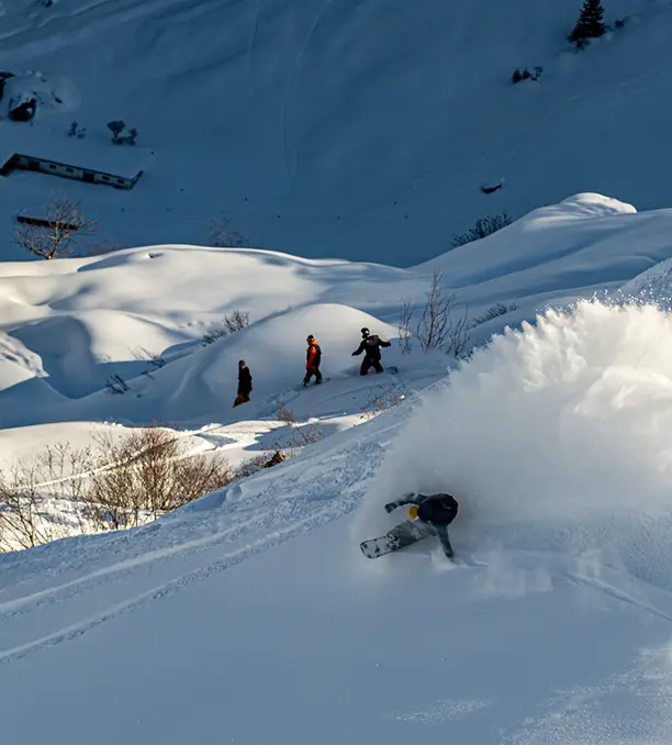 Freeskiing in Serfaus