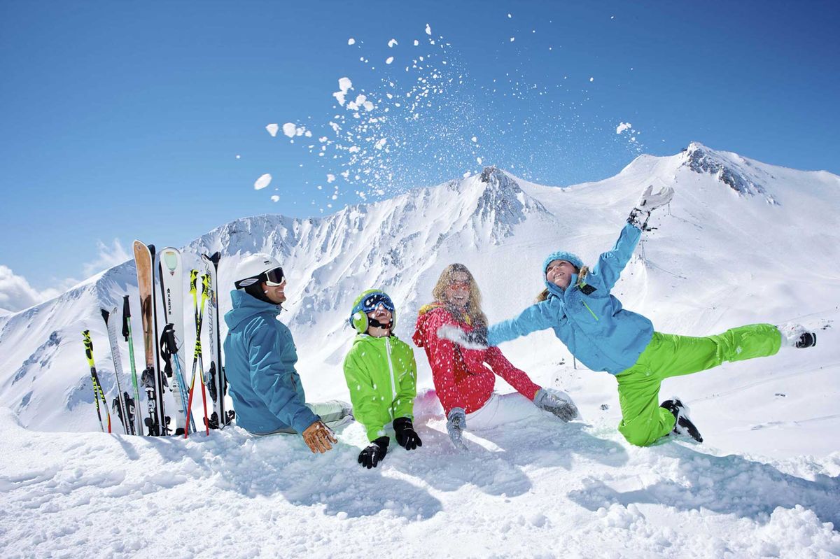 Skifahrer
